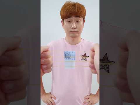 Rubber band trick show!😲 통과하는 고무줄 마법!