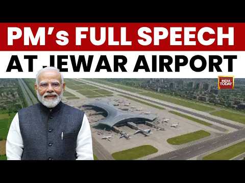 PM Modi Inaugurates Noida International Airport, Highlights India's Aviation Growth