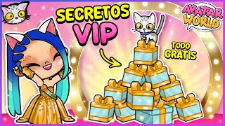 💎✨ ¡OBJETOS y ROPA de MILLONARIOS GRATIS en Avatar World! | SECRETOS PARTE 2