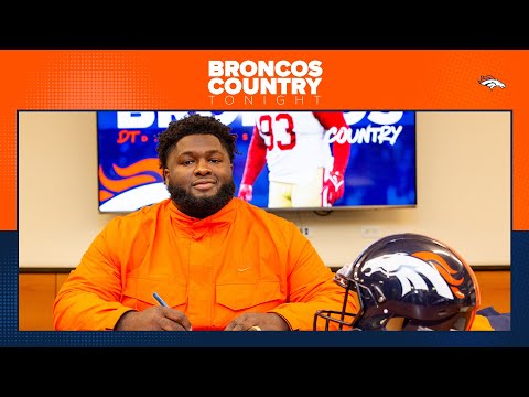 What did Denver accomplish in the first wave of free agency? | Broncos Country Tonight video clip