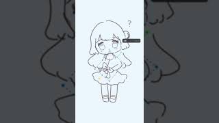 #リードコントロール  何処にも行かないから縛りつけないでね🥹🥹 #vtuber #描いてみた