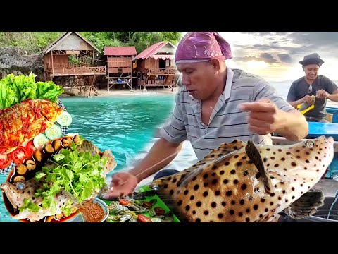 mancing Cuman sekejap  bisa dapat ikan-ikan berkelas | catching and cooking