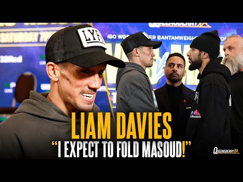 Liam Davies expects to FOLD Shabaz Masoud as he relishes the chance to knock out false confidence 👀