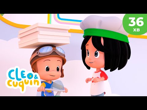 Клео та Кукiн 🍕 Секретний інгредієнт 🍴 Улюблені дитячі мультики 🎬 Cleo & Cuquin