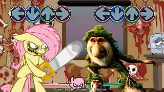 FNF Fluttershy kill Brr Brr Patapim | Elements Of Insanity SHED Song Cover | BRAINROT ANIMALS MEME