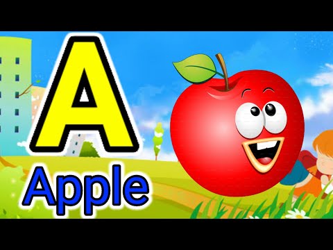 preschool toddler learning video | phonics sounds | a for apple b for ball | #toddlers #phonics 01