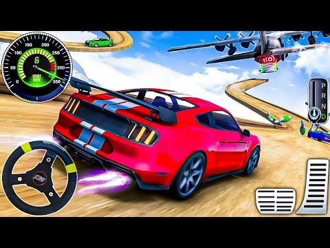 Impossible Car Game Stunts 3D 2025 - Mega Ramp Sport Car Simulator - Android GamePlay