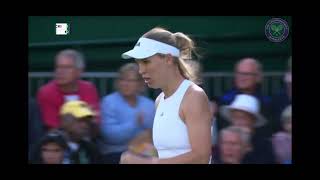Caroline Wozniacki (WC) 🇩🇰 vs. Alycia Parks (Q) 🇺🇸 | Round of 128 | Wimbledon 2024 - Highlights