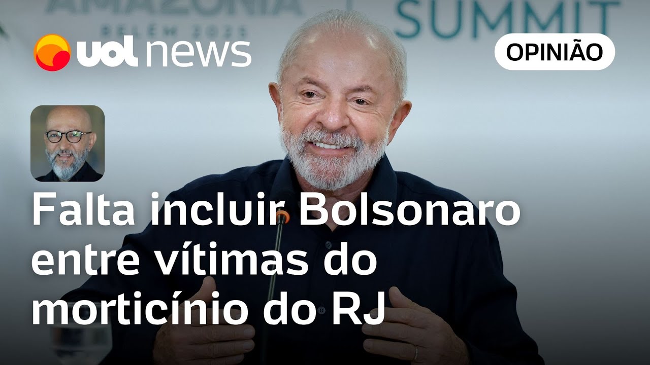 Falta incluir Bolsonaro entre as vítimas da operação mais letal do Rio de Janeiro | Josias de Souza TV Online Falta incluir Bolsonaro entre as vítimas da operação mais letal do Rio de Janeiro | Josias de Souza