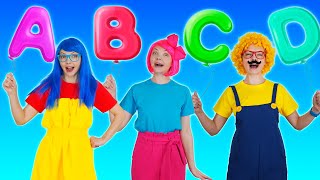 ABC Song With Balloons + More Nursery Rhymes & Kids Songs - ABCs and 123s | Learn with Do Re Mi
