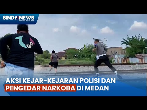 FT: Detik-Detik Polisi Sergap Pengedar Narkoba Di Medan, Diwarnai ...