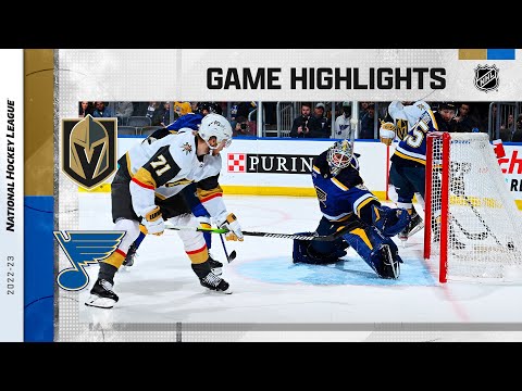 Golden Knights @ Blues 3/12 | NHL Highlights 2023
