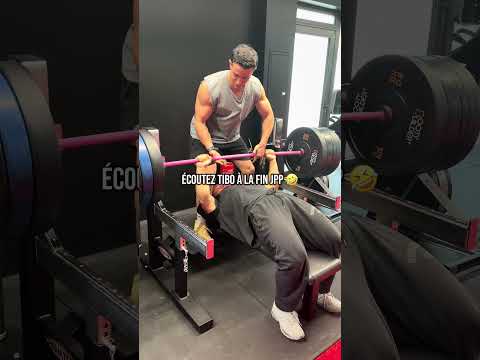 175 kg au bench chez Tibo 🫣