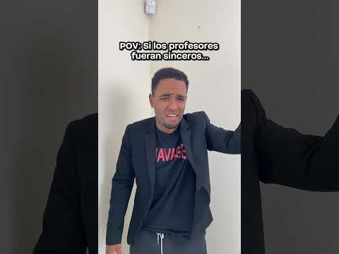 POV: Si los profesores fueran sinceros…🤣 #humor