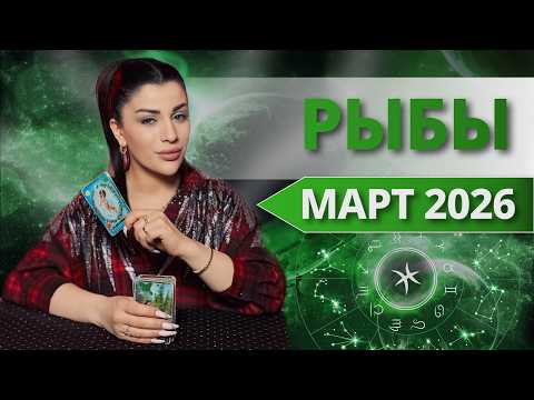 РЫБЫ ♓️ МАРТ 2026 | Таро расклад для Рыбы на МАРТ 2026 от Анны Арджеванидзе