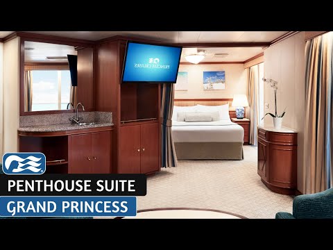 Grand Princess | Penthouse Suite | Full Walkthrough Tour & Review | 4K