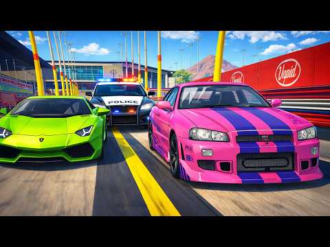 AM ORGANIZAT CURSE ILEGALE PRIN ORAS IN GTA5!