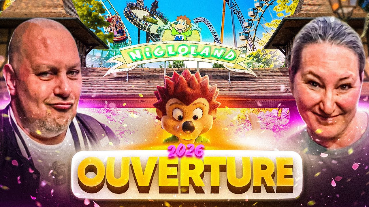 NOTRE SUPERBE JOURNÉE A LA RÉOUVERTURE DE NIGLOLAND 2026 !