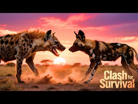 African Wild Dogs vs Hyenas Who Rules the African Wilderness?