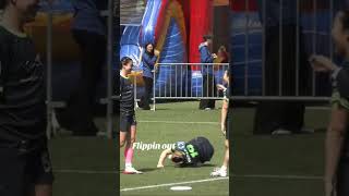 Flip after the goal!