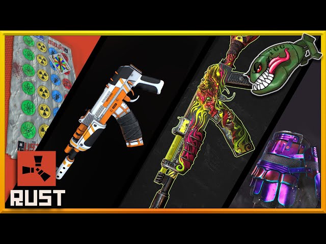 Rust Top Skins | Cartographer, Observer, Acid, Sapphire, Dominance, & Data Runner ARs #148 (Skins)