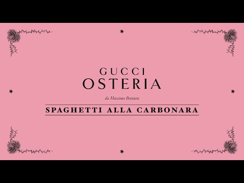 Spaghetti alla Carbonara | Cooking with Gucci Osteria Chef Mattia Agazzi