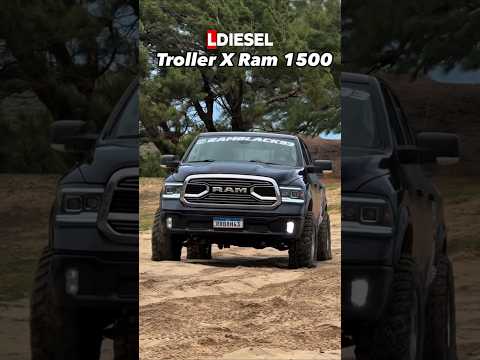 Troller versus RAM 1500 no arrancadão de areia, mesmo sem estar preparada a RAM venceu o Troller