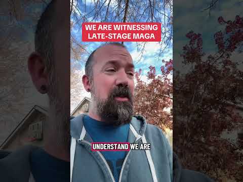 This chaos? It’s late-stage #maga and I don’t hate what it means for the future #trump