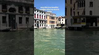 Thoughts while in Venice 🤔