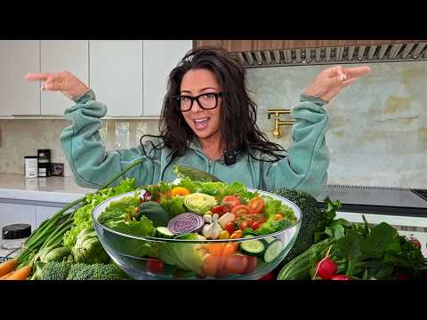 Making A Panzanella Salad