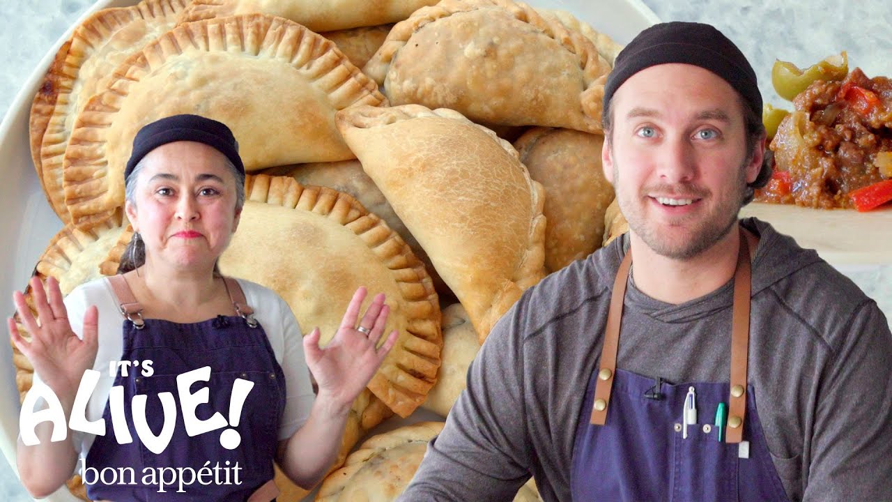 Brad and Gaby Make Beef Empanadas It's Alive