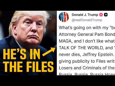 OH NO: Trump appears to CONFIRM he’s in the Epstein files!
