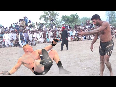 Brock Lesnar Vs Javed Jattu Kabaddi Match | Batera Baloch ko Ye Car Mile Gi | Asif Baloch