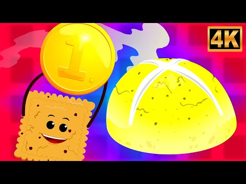 Hot Cross Buns, Preschool Rhymes And Kids Songs