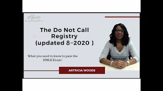 Passing the NMLS Exam - Understanding the Do Not Call (DNC) Rule