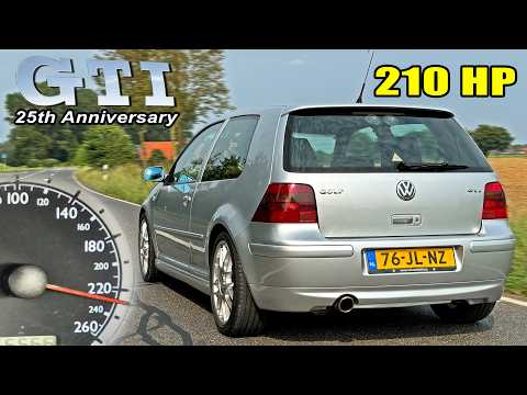 VW GOLF GTI MK4 "25th Anniversary" // 0-100 100-200 TOP SPEED & SOUND