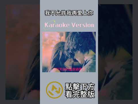 我不允許我再愛上你 #李千娜 #ktv #伴奏 #karaoke #音樂