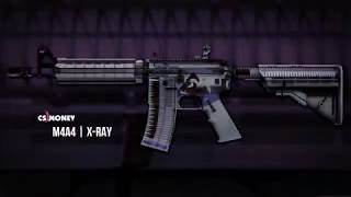 M4A4 X-Ray Gameplay