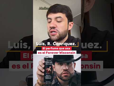 Luis r conriquez sorprende al revelar el perfume que utiliza #corridosbelicos #corridostumbados