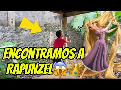 Encontramos a Rapunzel😱😰interesante asombroso😱😰