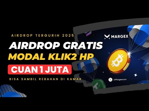 GEGEEEER !! (Airdrop Gratis) Cuan 1 Juta Cuma Klik-klik Pake HP