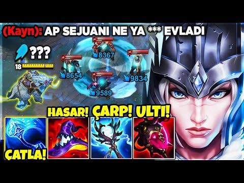 Hasarı Görünce ŞAŞIRACAKSINIZ !! Full AP Sejuani Orman !!