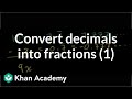 Converting Repeating Decimals to Fractions