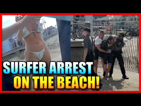 Dirty Cop Arrests Innocent Surfer for Absolutely No Reason!