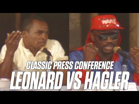 Sugar Ray Leonard Vs Marvin Hagler | CLASSIC PRESSER