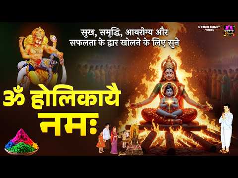 सुख, समृद्धि, आयरोग्य और सफलता हेतु सुने - ॐ होलिकायै नमः - Om Holikaye Namah 108 Times