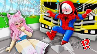 JJ Spiderman Got Strong To SAVE His Crush?! - Maizen Roblox