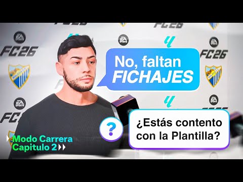 NECESITO FICHAJES !!!! MODO CARRERA REALISTA EPISODIO 2 EA FC 26 (FIFA 26 2026) DjMaRiiO