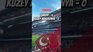 Türkiye 4- 0 Kuzey Makedonya #türkiye #barışalperyılmaz #denizgül #bizimçocuklar #millitakım #short