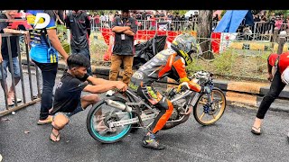 Ninja FFA 350cc timenya molor semua sampai sampai ada yang overhead